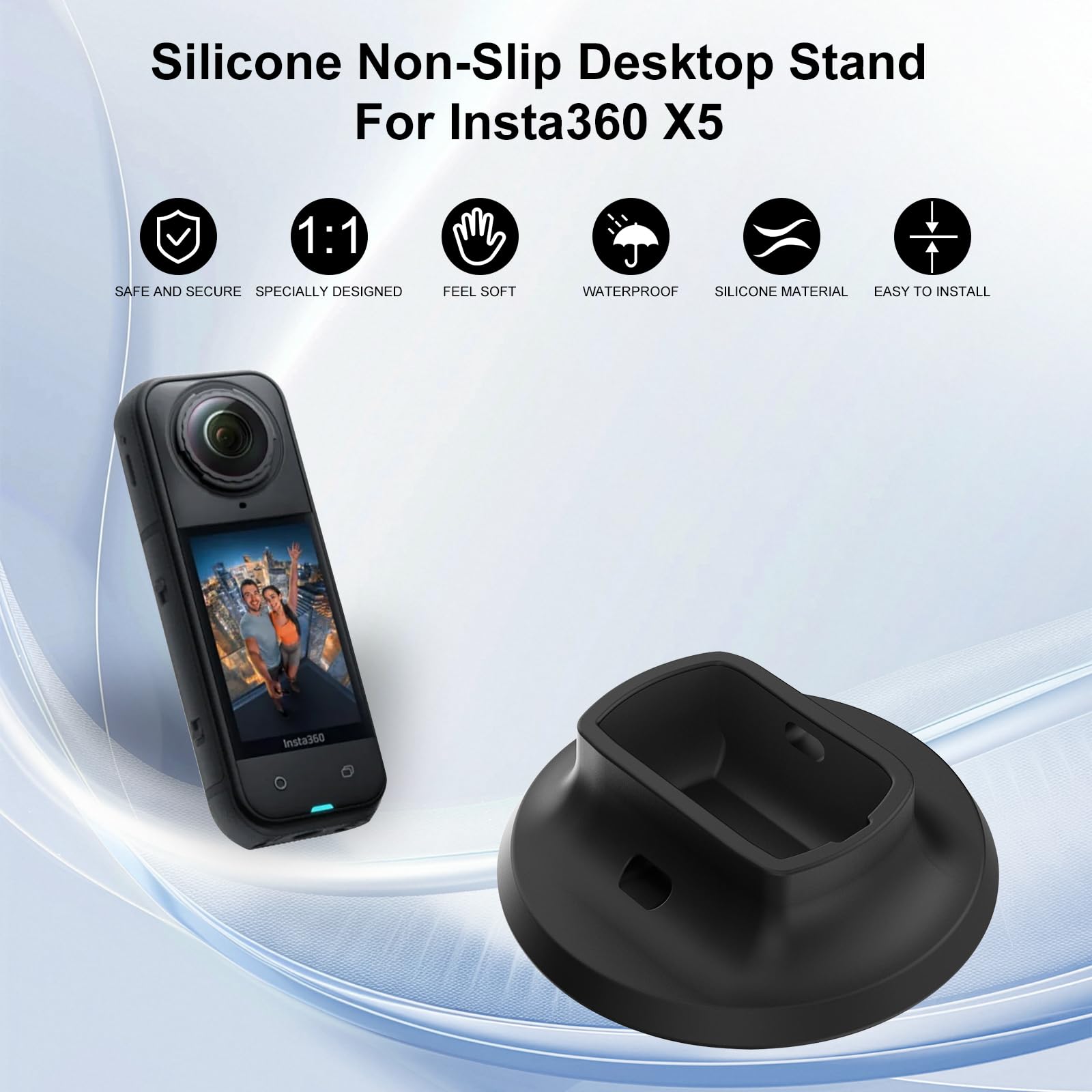 Amazon.com: TzezFoz Camera Mount Stand Base for Insta360 X5